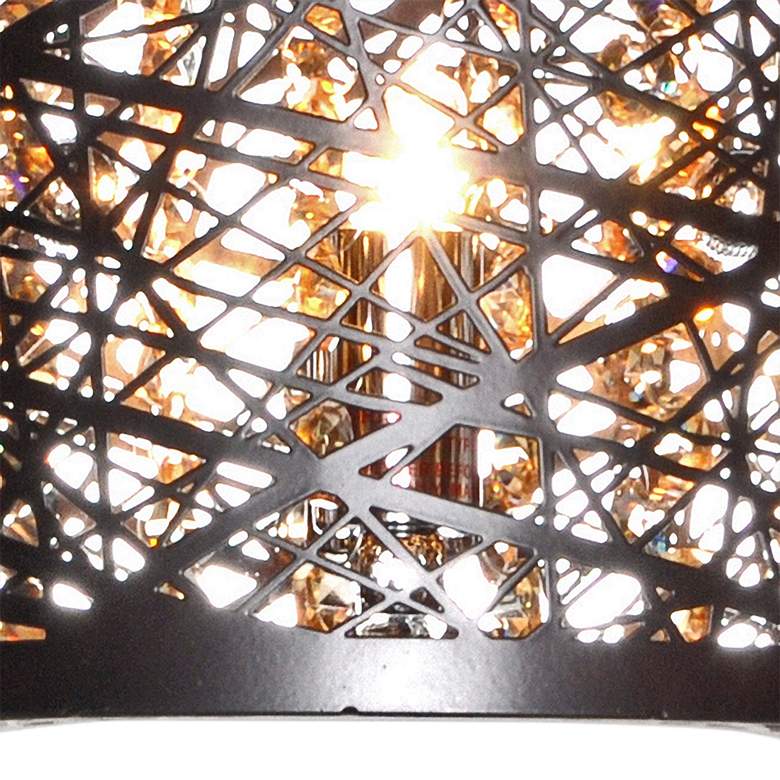 Image 4 ET2 Inca 6" High Bronze LED Wall Sconce more views