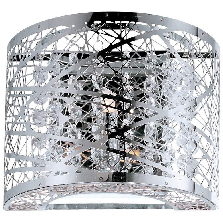 Image 1 ET2 Inca 6" High Polished Chrome LED Wall Sconce