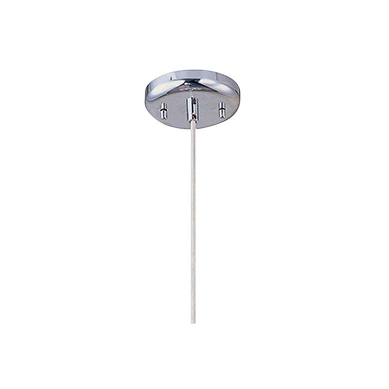 Image 3 ET2 Inca 7 3/4" Wide Polished Chrome Drum Mini Pendant Light more views