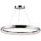 ET2 Innertube 31 1/2" Wide Satin Nickel LED Pendant Light