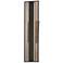 ET2 Interlace 24"H Black and Copper LED Outdoor Wall Light