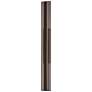 1_ET2 Interlace 60" Black/Aged Copper LED Outdoor Wall Sconce