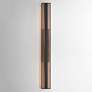 3_ET2 Interlace 60" Black/Aged Copper LED Outdoor Wall Sconce more views