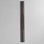 4_ET2 Interlace 60" Black/Aged Copper LED Outdoor Wall Sconce more views
