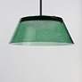 2_ET2 Jensen 18" Black/Green LED Pendant more views