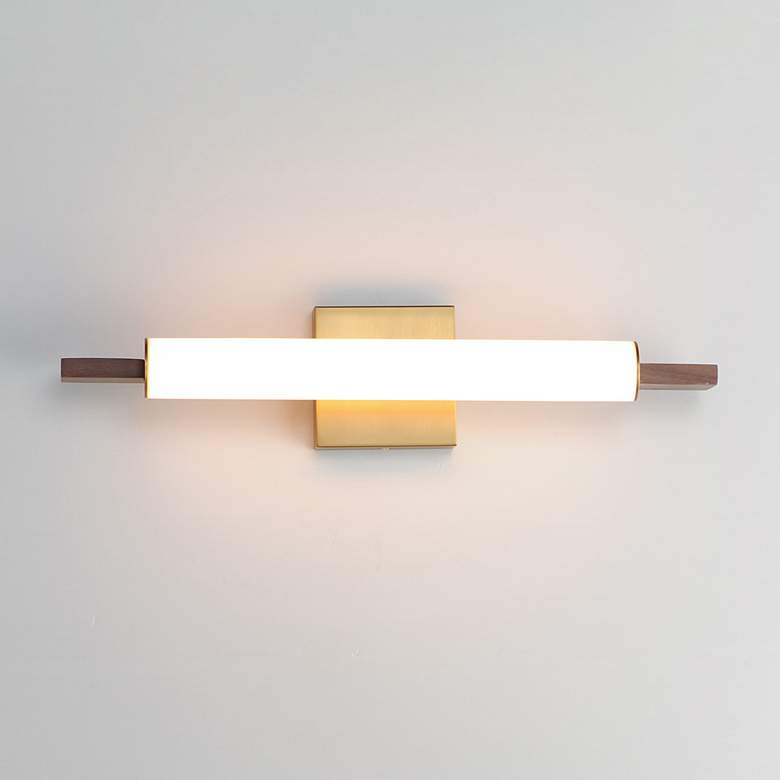 Image 2 ET2 Joist 20" Antique Brass LED Surface Mount more views