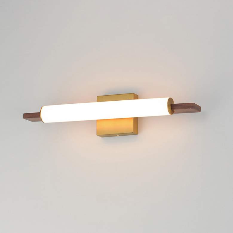 Image 4 ET2 Joist 20" Antique Brass LED Surface Mount more views