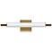 ET2 Joist 21 3/4" Wide Antique Brass LED Vanity Bath Light