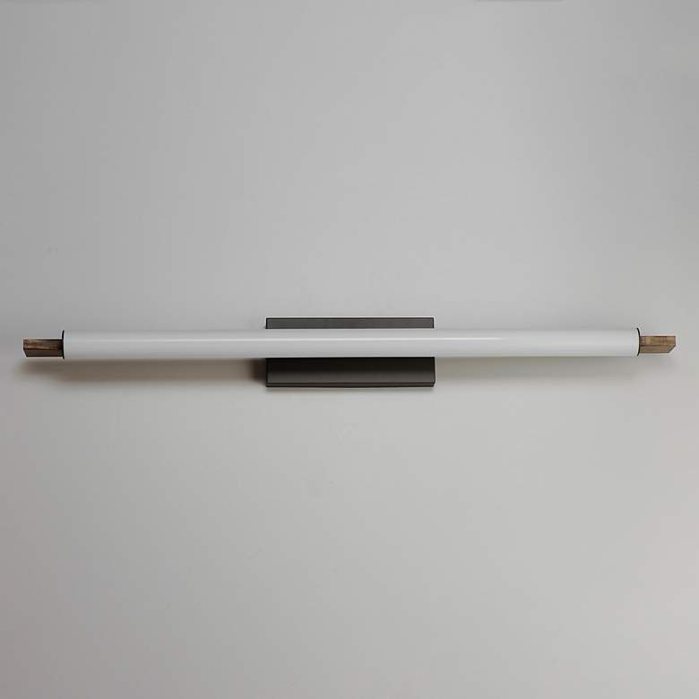 Image 2 ET2 Joist 45" Driftwood/Charcoal LED Surface Mount more views