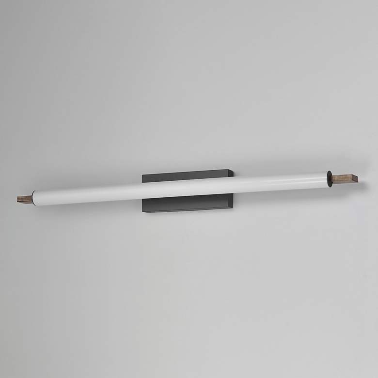 Image 4 ET2 Joist 45" Driftwood/Charcoal LED Surface Mount more views
