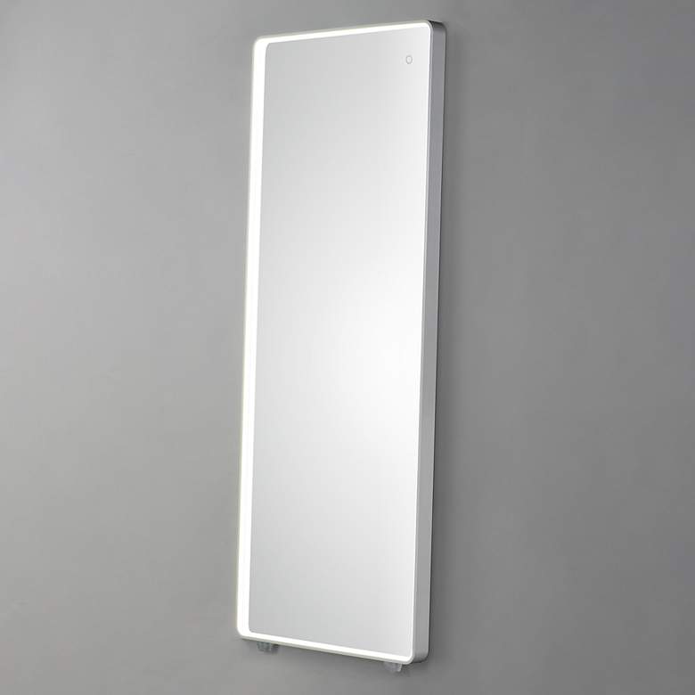 Image 3 ET2 Kick Stand 67" x 28" Lighted LED Floor Mirror more views