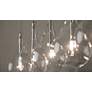 Thumbnail4 of ET2 Larmes 34" Wide Modern 5-Light Linear Pendant Chandelier more views