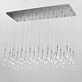 5_ET2 Larmes 51 1/2" LED 24-Light Modern Glass Linear Pendant more views
