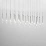7_ET2 Larmes 51 1/2" LED 24-Light Modern Glass Linear Pendant more views