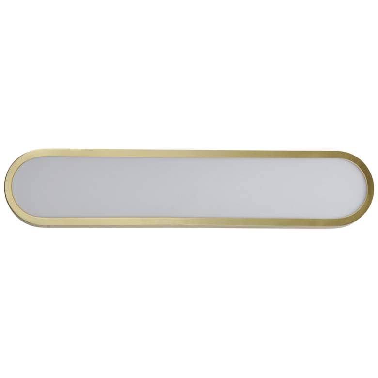 Image 2 ET2 Latitude 24" Wide Gold LED Vanity Bath Light more views