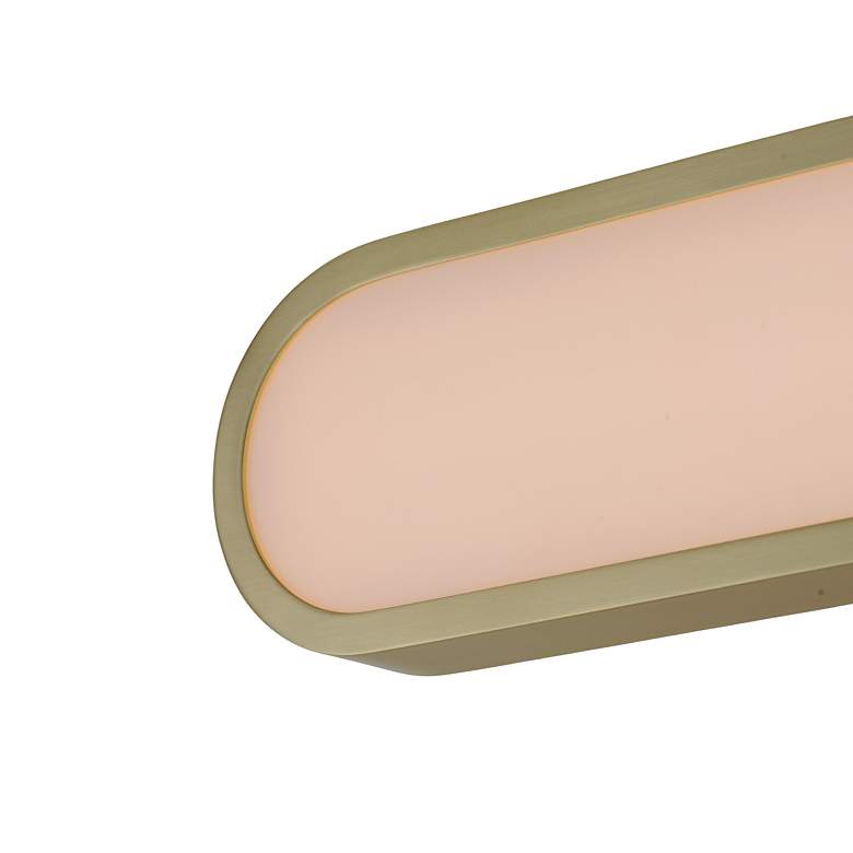 Image 5 ET2 Latitude 24" Wide Gold LED Vanity Bath Light more views