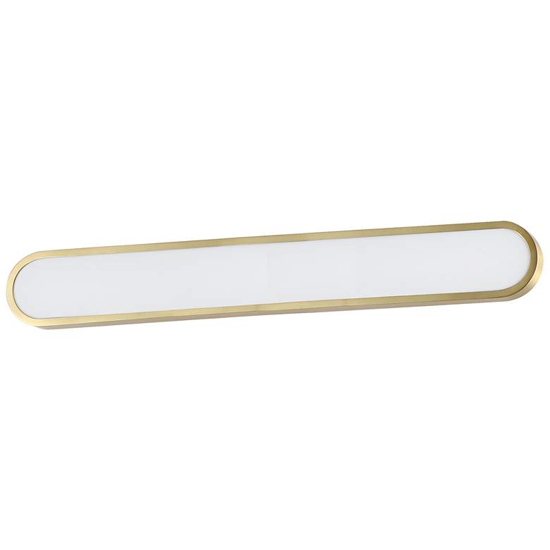 Image 1 ET2 Latitude 36" Wide Gold LED Vanity Bath Light