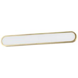 ET2 Latitude 36" Wide Gold LED Vanity Bath Light