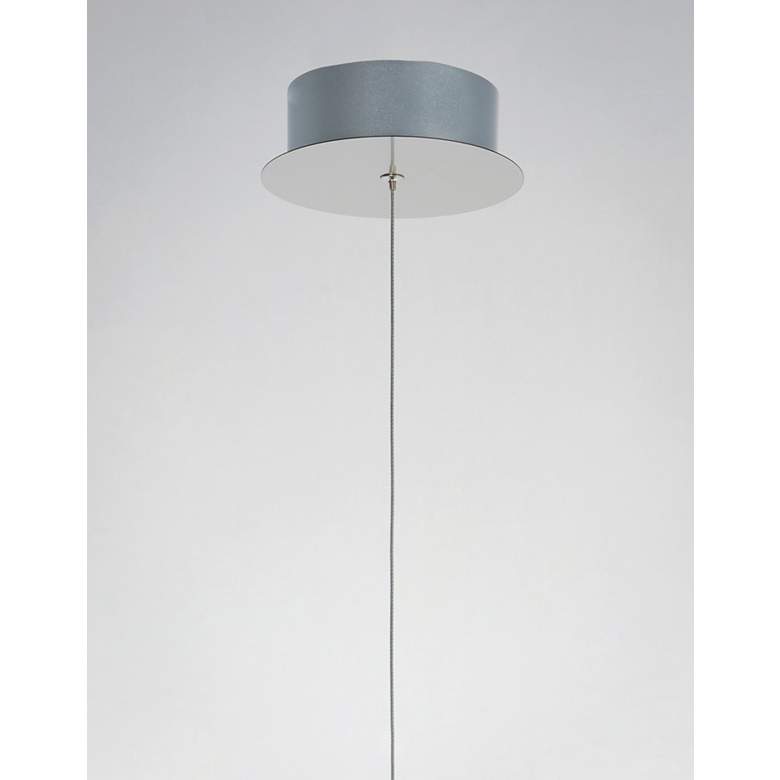 Image 4 ET2 Lighting Reveal 3" Satin Nickel Satin Brass LED Mini Pendant Light more views