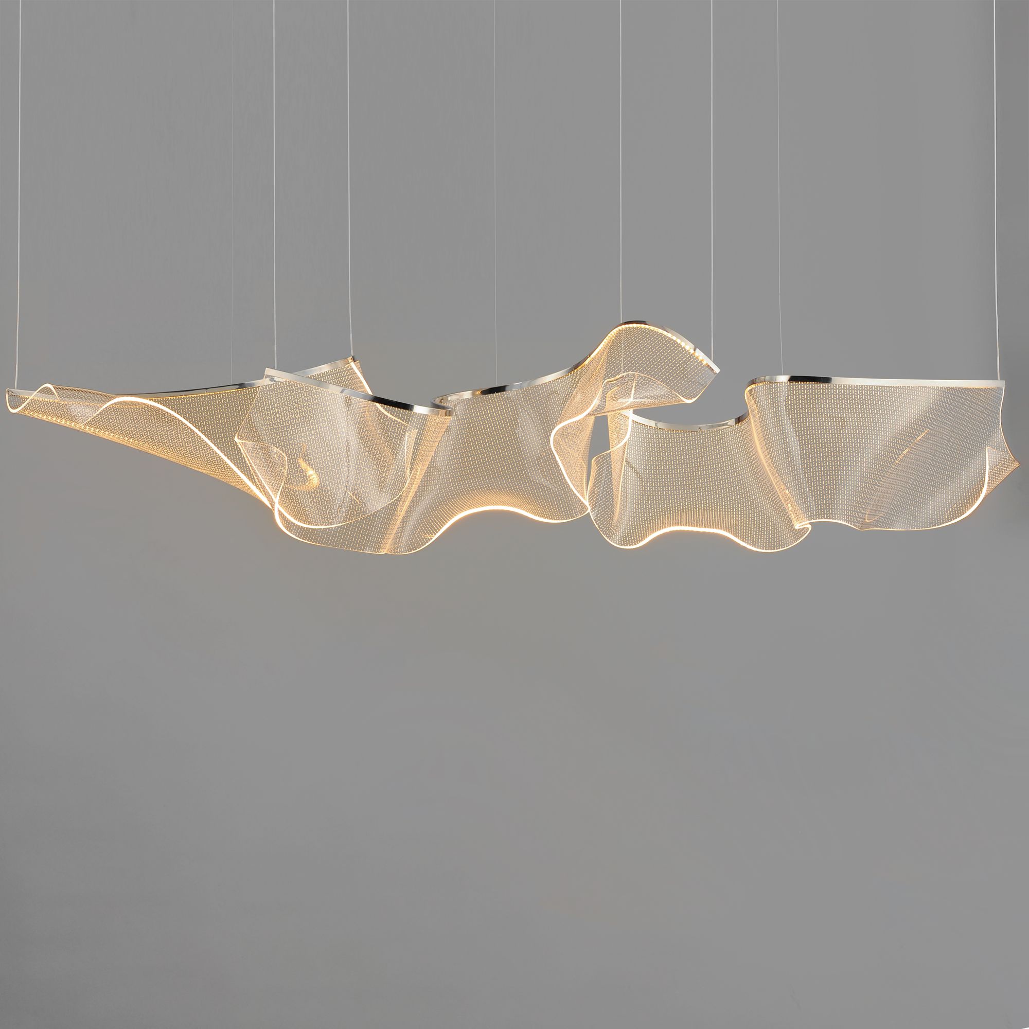 ET2 Lighting Rinkle Chrome Collection