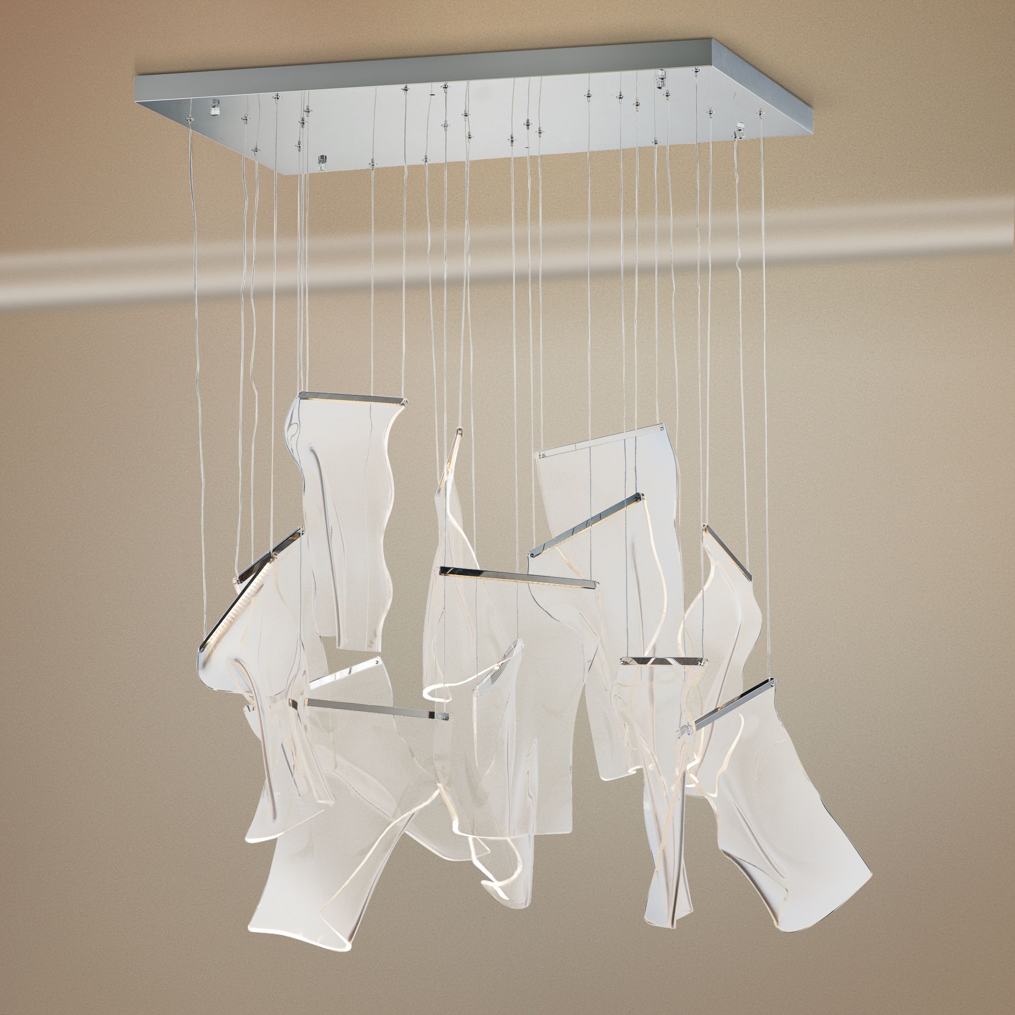 ET2 Lighting Rinkle Chrome Collection