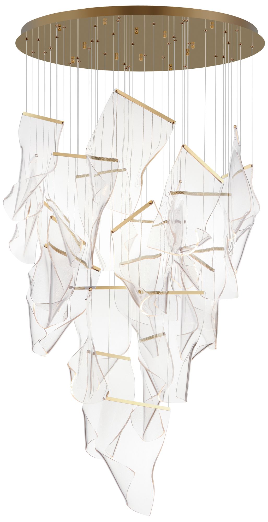 ET2 Lighting Rinkle Gold Collection