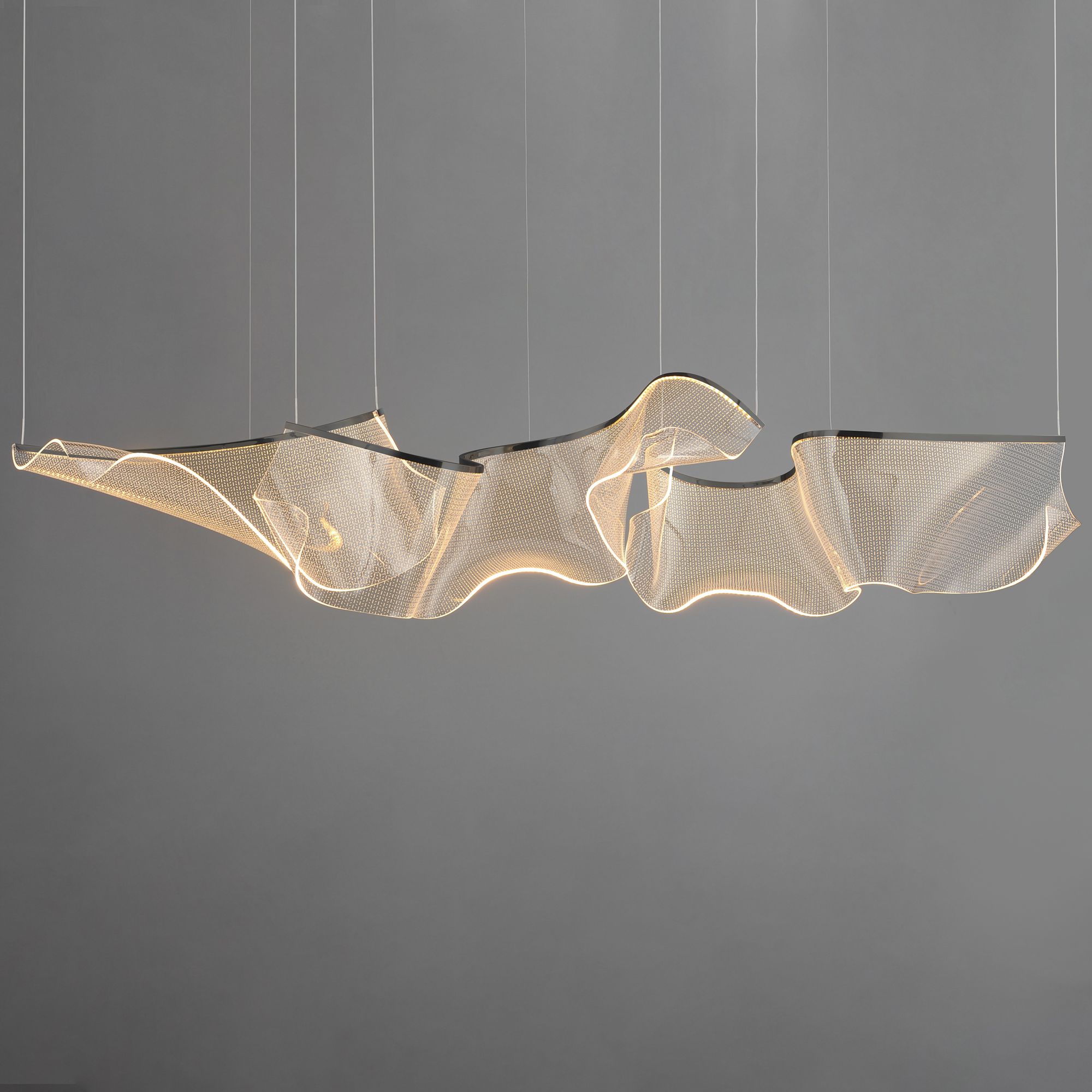 ET2 Lighting Rinkle Silver Collection