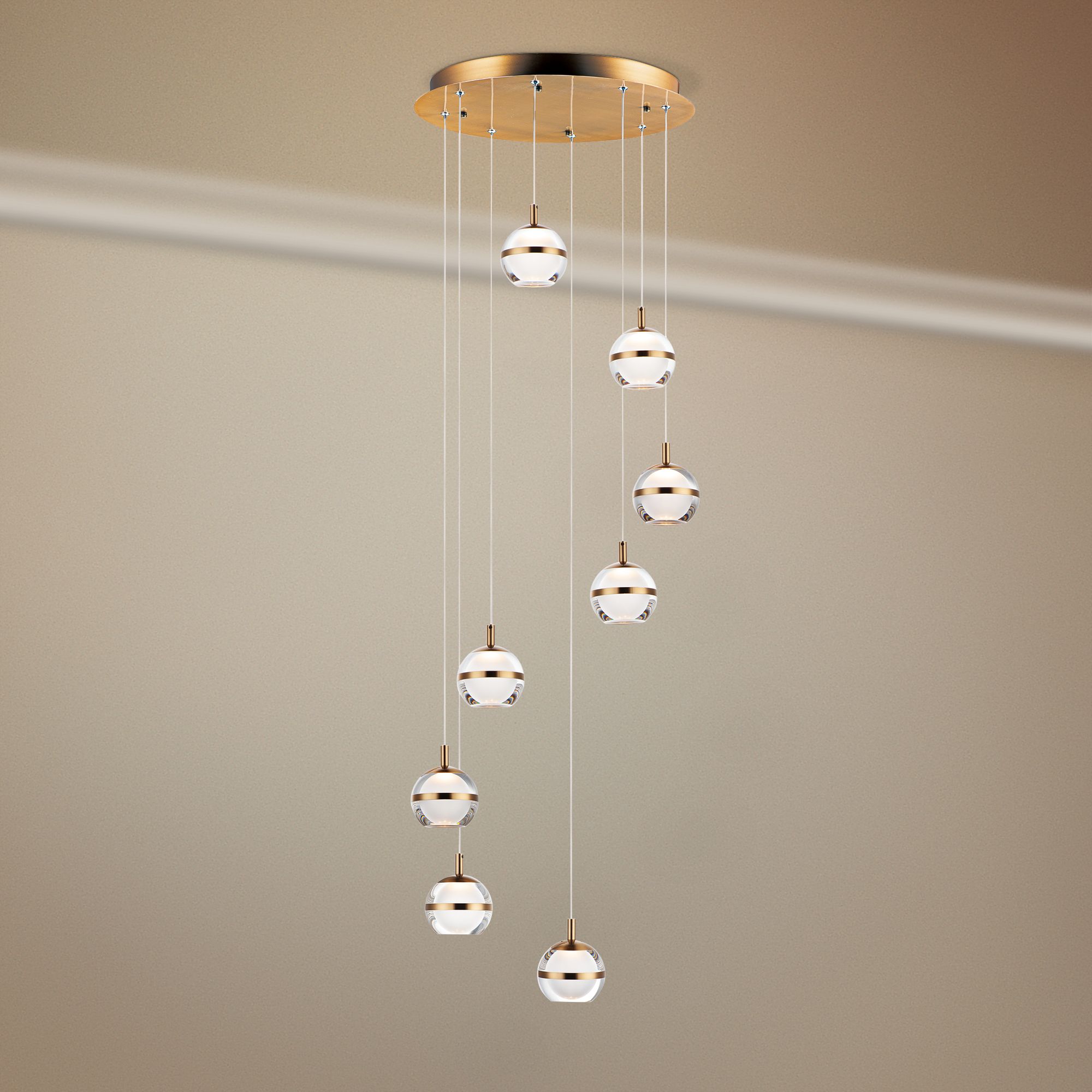 ET2 Lighting Swank Brass - Antique Brass Collection