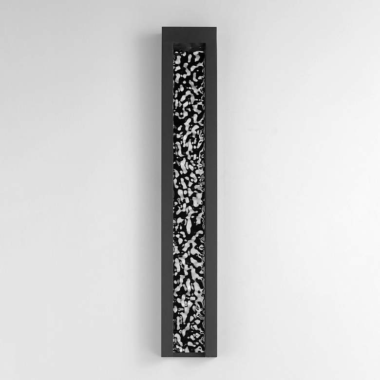 Image 3 ET2 Liquid 30" High Black LED Outdoor Wall Light more views