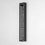 5_ET2 Liquid 30" High Black LED Outdoor Wall Light more views