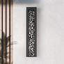 6_ET2 Liquid 30" High Black LED Outdoor Wall Light more views