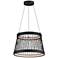 ET2 Loom 20" Black LED Pendant
