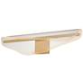 ET2 Manta 30" Wide Gold LED Bath Vanity