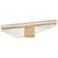ET2 Manta 30" Wide Gold LED Bath Vanity