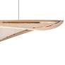 2_ET2 Manta 47" Wide Gold LED Linear Pendant more views