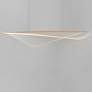 3_ET2 Manta 47" Wide Gold LED Linear Pendant more views