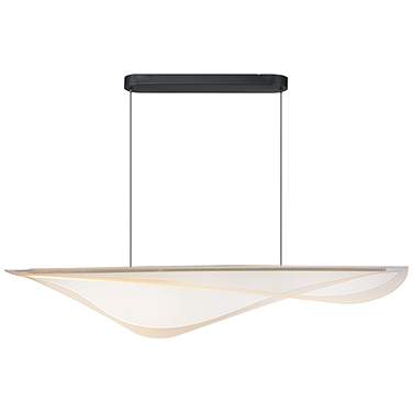 ET2 Manta 47" Wide Black LED Linear Pendant