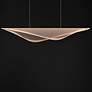 2_ET2 Manta 59" Wide Polished Chrome LED Linear Pendant more views