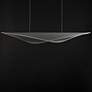 2_ET2 Manta 70 3/4" Wide Polished Chrome LED Linear Pendant more views
