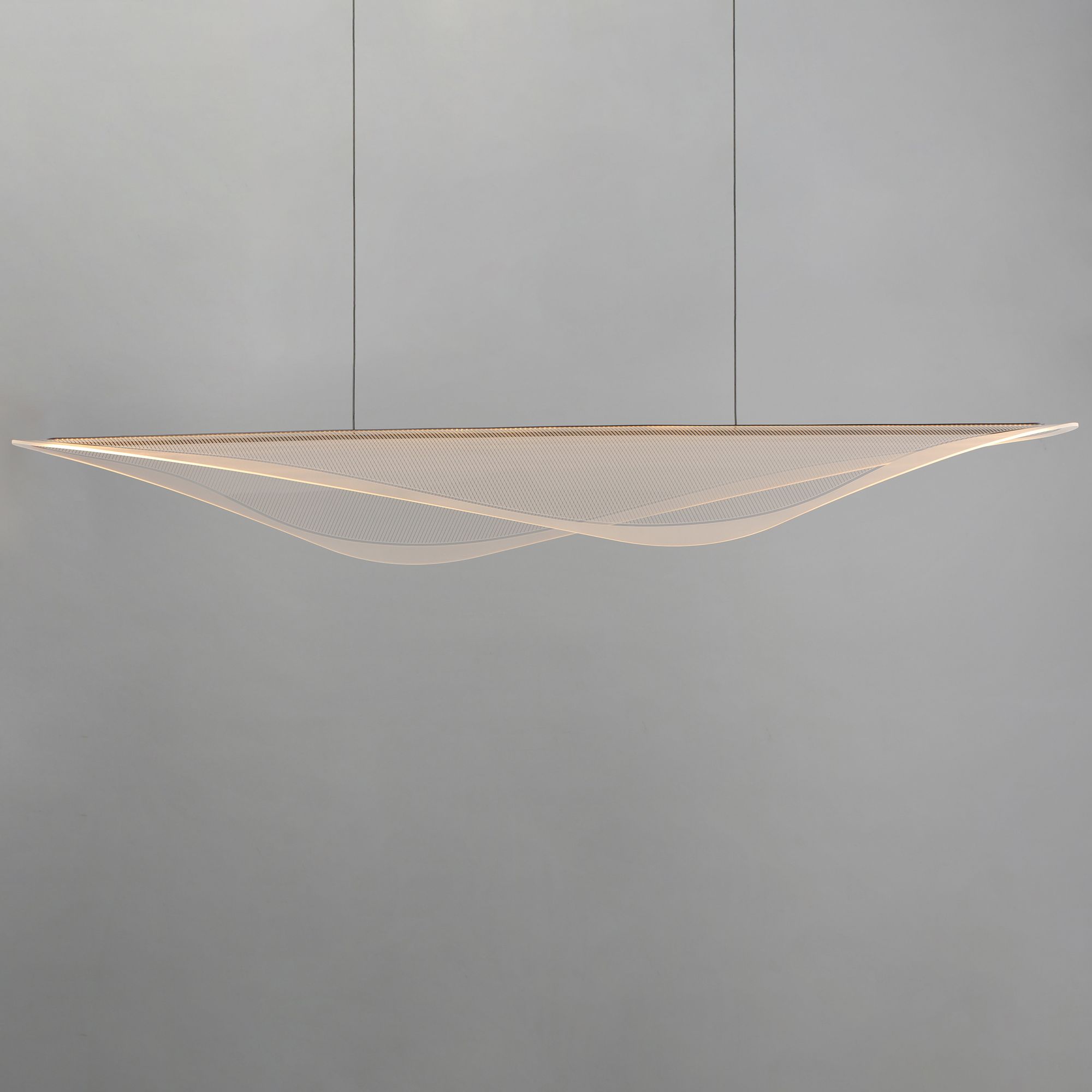 Image 2 ET2 Manta 70" Gold LED Linear Pendant more views