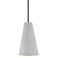 ET2 Micro 2 1/4" Wide Gray Cement LED Mini Pendant Light