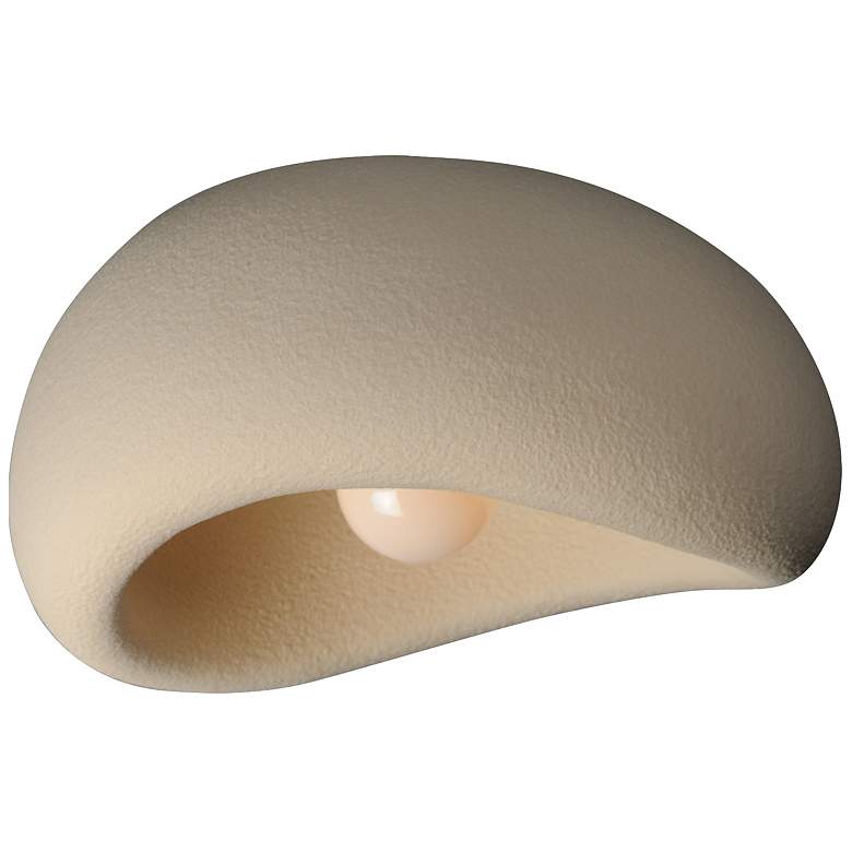 Image 1 ET2 Moeraki 16" Oyster Flush Mount W/ LED Bulb