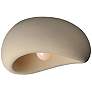 1_ET2 Moeraki 16" Oyster Flush Mount W/ LED Bulb