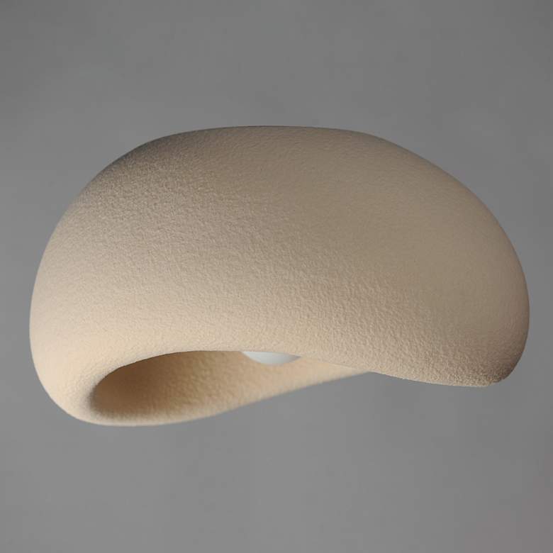 Image 4 ET2 Moeraki 16" Oyster Flush Mount W/ LED Bulb more views