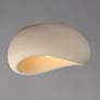 3_ET2 Moeraki 20" Oyster Flush Mount W/ LED Bulb more views