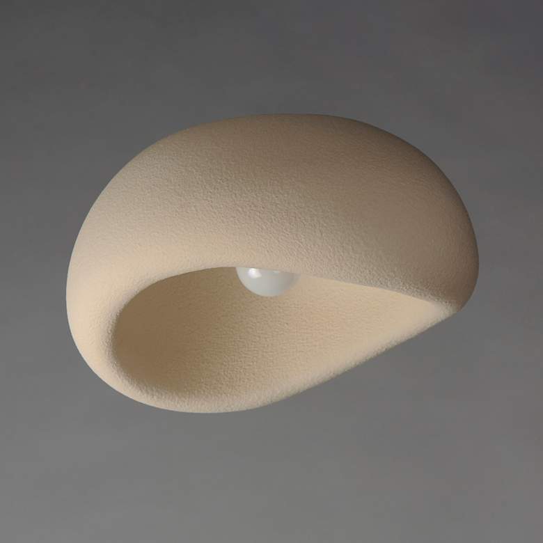 Image 4 ET2 Moeraki 20" Oyster Flush Mount W/ LED Bulb more views