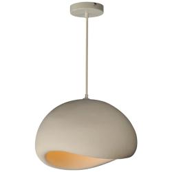 ET2 Moeraki 20" Oyster Pendant W/ LED Bulb