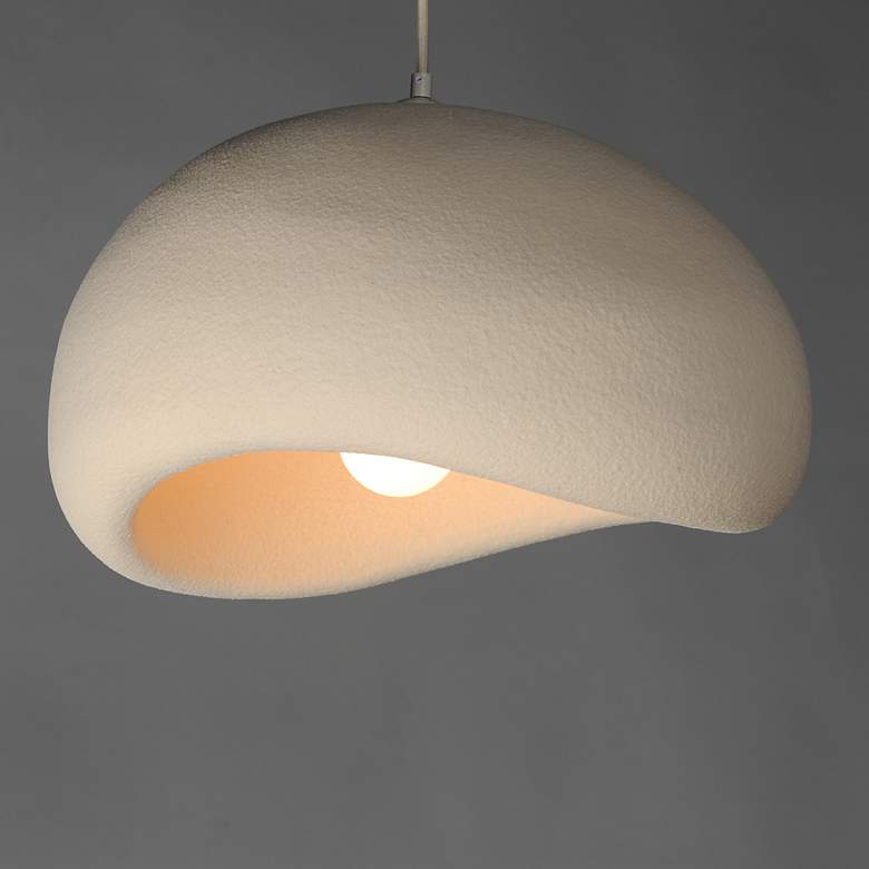 Image 3 ET2 Moeraki 20" Oyster Pendant W/ LED Bulb more views