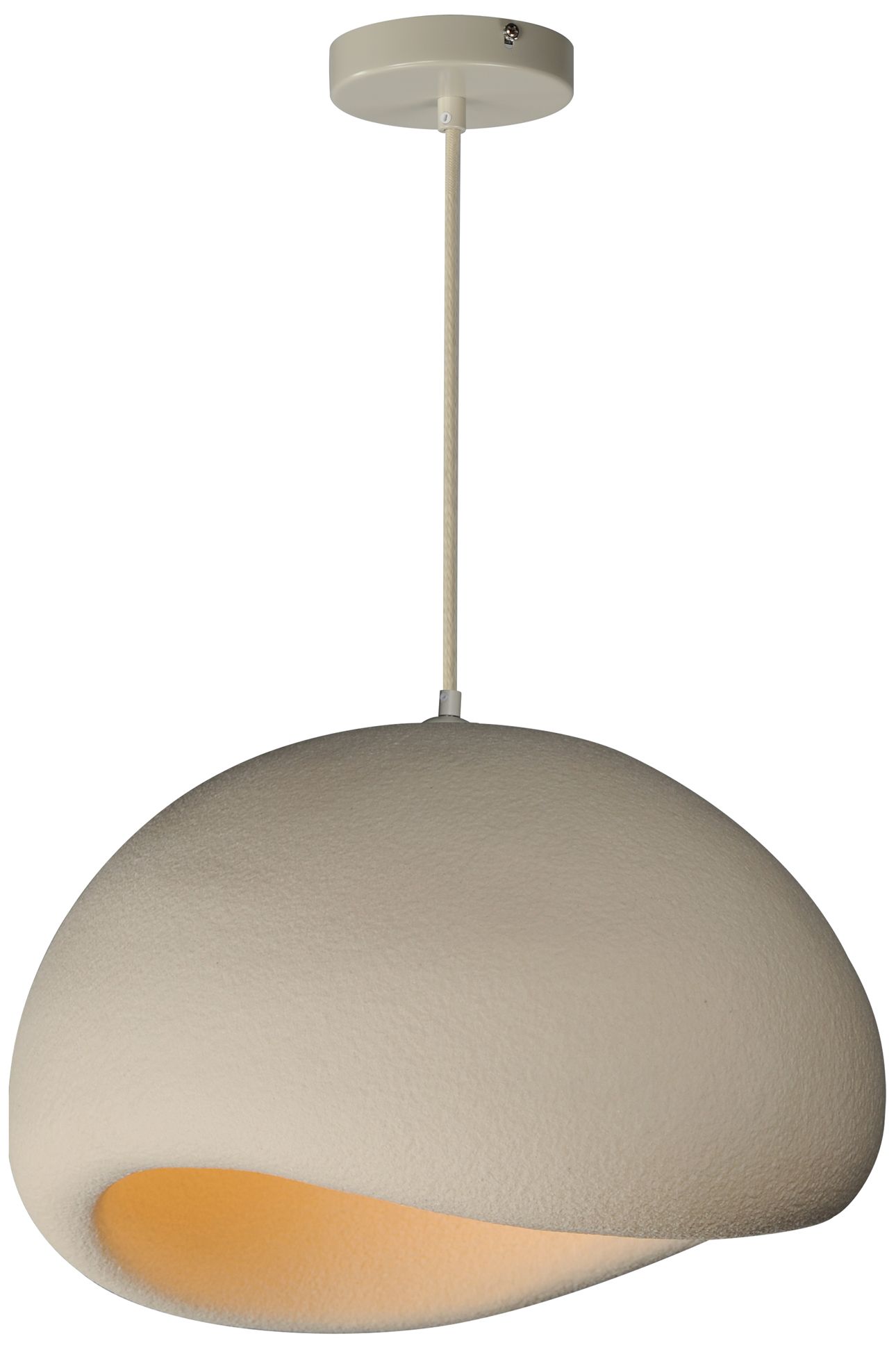 Image 2 ET2 Moeraki 23 3/4" Wide Oyster LED Pendant Light