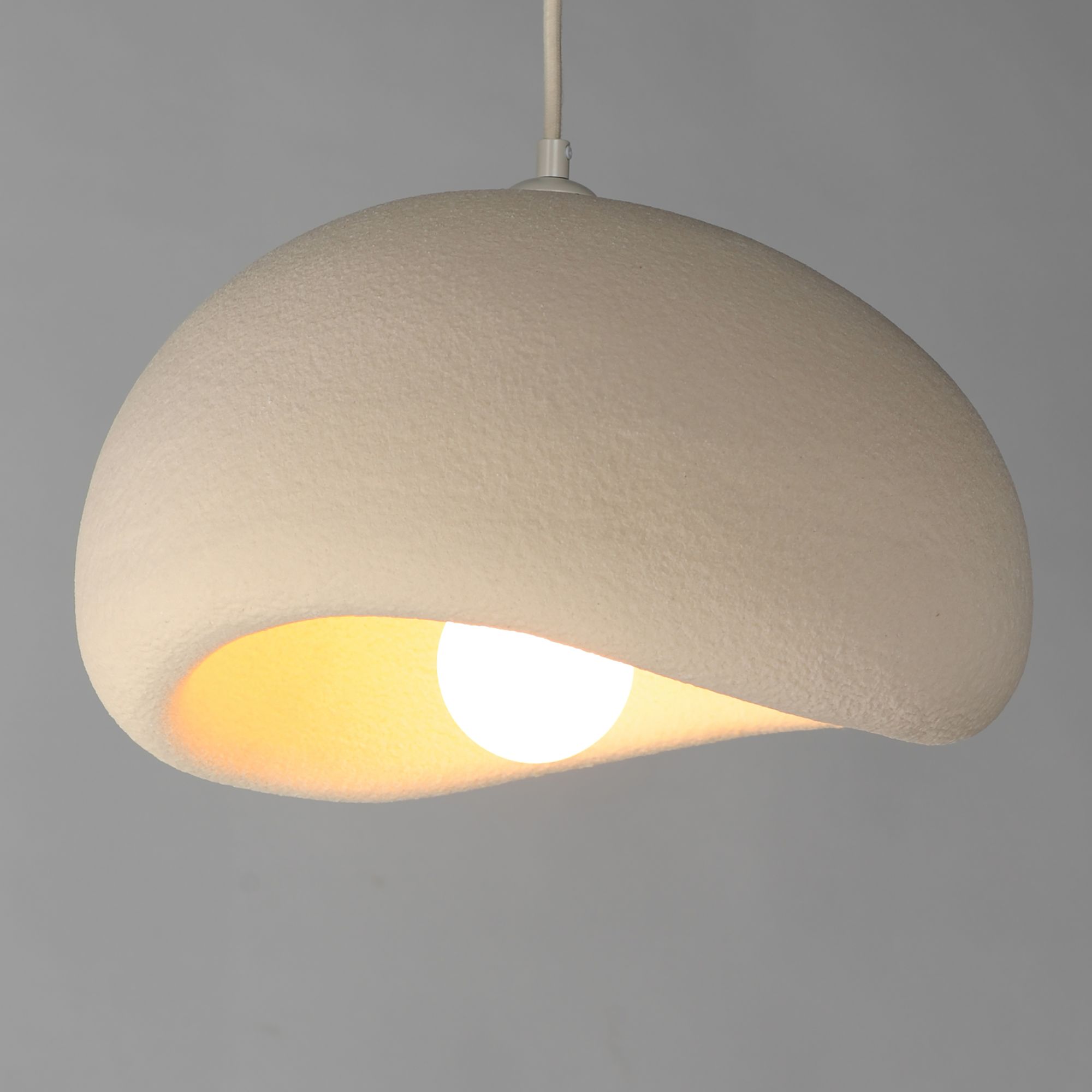 Image 4 ET2 Moeraki 23 3/4" Wide Oyster LED Pendant Light more views